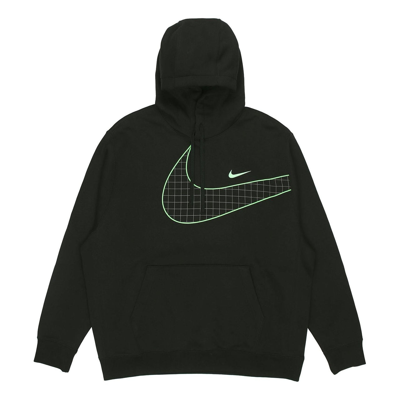 Men's Nike Large Logo Printing Sports Knit Black DO6936-010