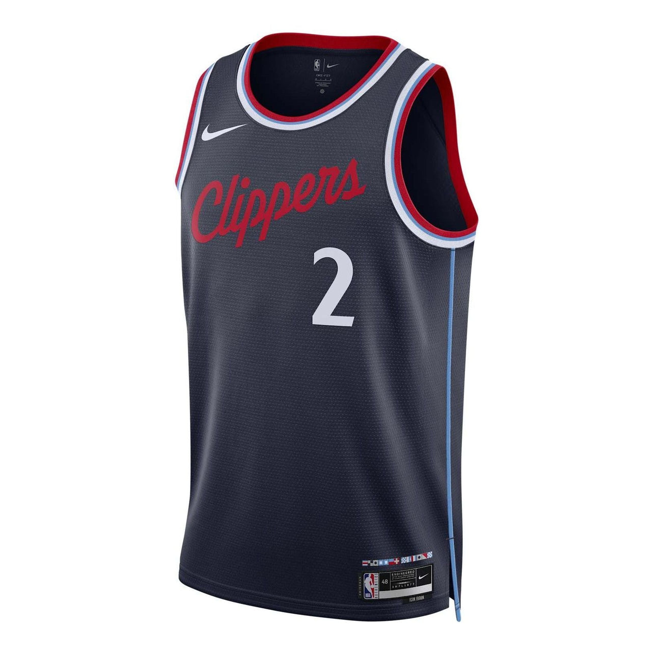 Nike Dri-FIT NBA Kawhi Leonard LA Clippers 2024/25 Swingman Icon Edition Jersey 'College Navy' FQ4702-419