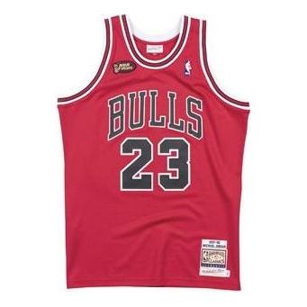 Mitchell & Ness NBA Michael Jordan Chicago Bulls 1997/98 Road Finals Jersey #23 BA688C-CBU-R-MBX