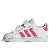 (TD) adidas Grand Court Infant 'White Real Pink' EF0115