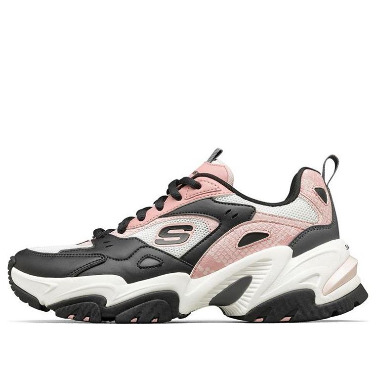 (WMNS) Skechers Stamina V2 Low-Top Running Shoes Pink/Black 896004-BKWP