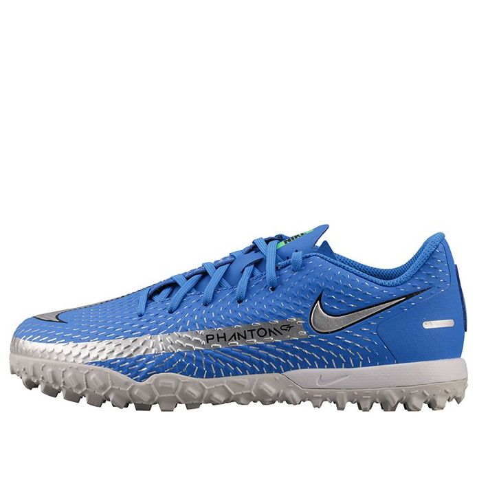 (GS) Nike Phantom Academy TF 'Photo Blue Metallic Silver' CK8484-400