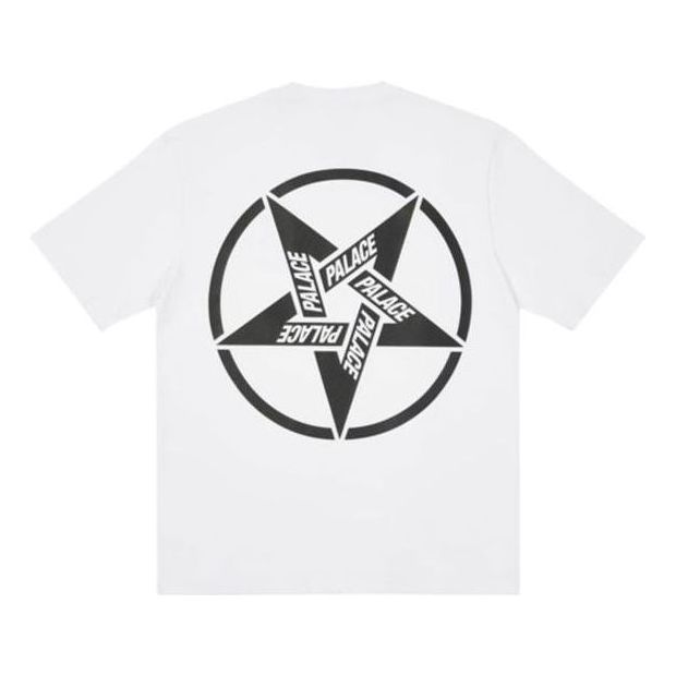 Palace FW21 Calm It Mosher Logo T-Shirt 'White' P21TS017