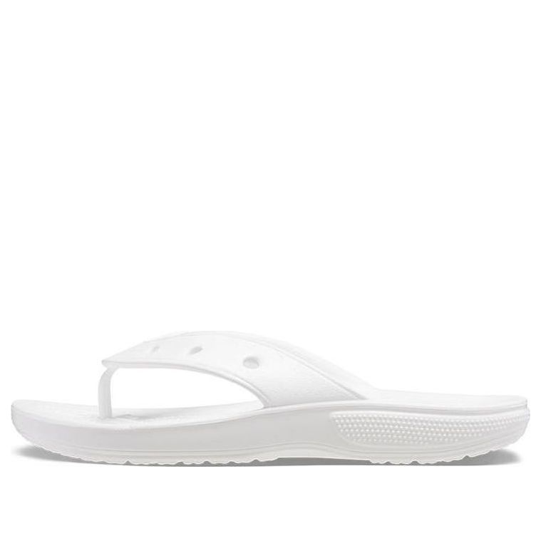 Crocs Classic Crocs Flip Casual Flip-Flops Unisex White 207713-100