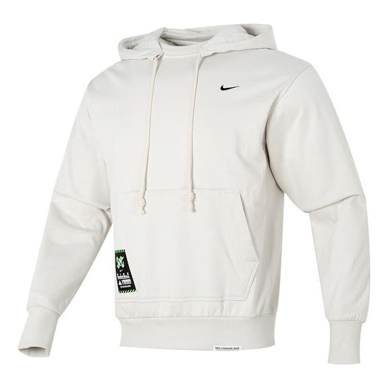 Nike Dri-Fit Logo Hoodie 'White' FV4027-072