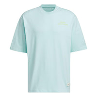 adidas Graphic T-shirt Asia Sizing 'Blue Mint' JP4582