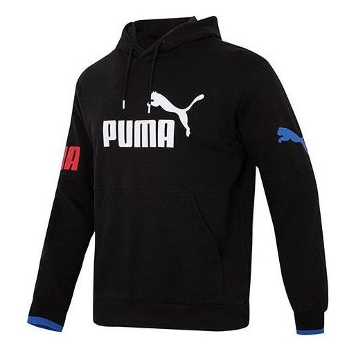 PUMA Logo Power Training Hoodie 'Black' 676667-56