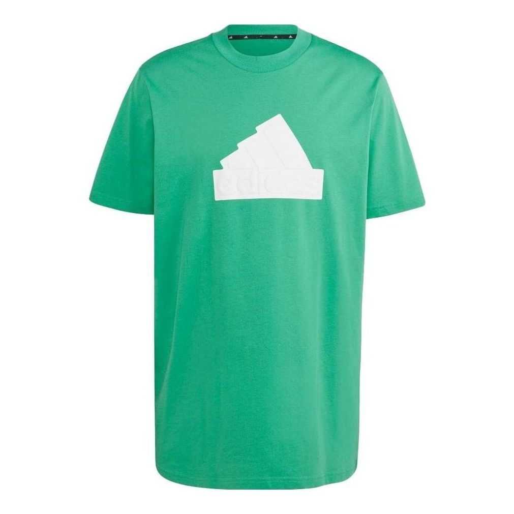 adidas Future Icons Badge of Sport T-Shirt 'Green White' IC3715