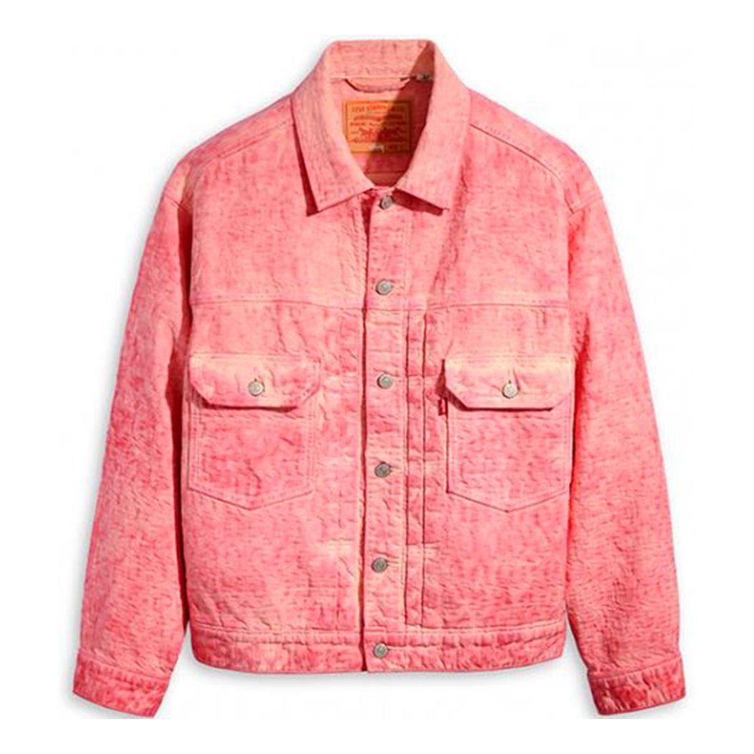 Stussy x Levi's Dyed Jacquard Jacket 'Pink' A5216-0000