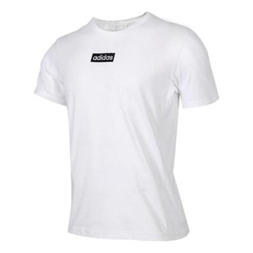 adidas Logo T-Shirts 'White' EI4675