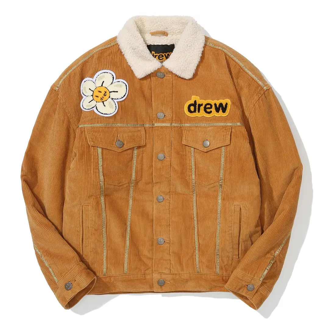 Drew House Corduroy Trucker Jacket 'Camel' DR-FW21-116
