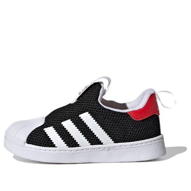 (TD) adidas originals Superstar 360 'Black White Red' GZ5035