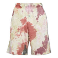 Nike Sportswear French Terry Casual Sports Shorts Camouflage Red CZ7855-638