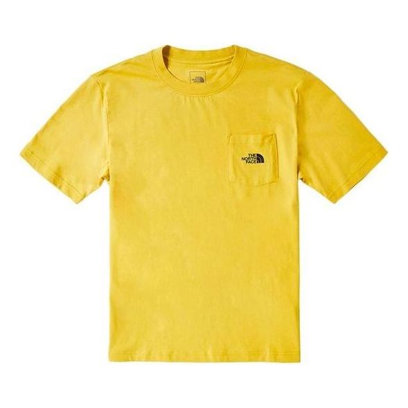 THE NORTH FACE Pocket Logo T-Shirt 'Yellow' 4NFN-ZBJ