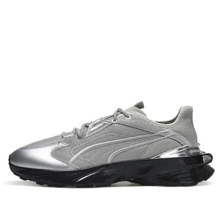 PUMA Pwrframe x Staffonly Metal Fuzz 'Metallic Silver Black' 387792-01