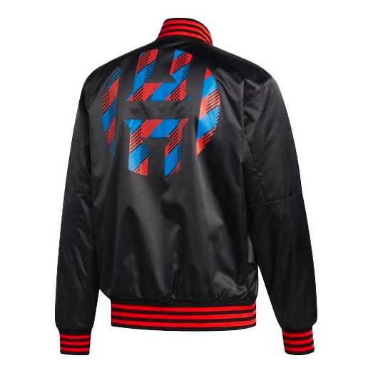 adidas Hrdn Jkt Bb Sho Casual Sports Basketball Jacket Black DX6797
