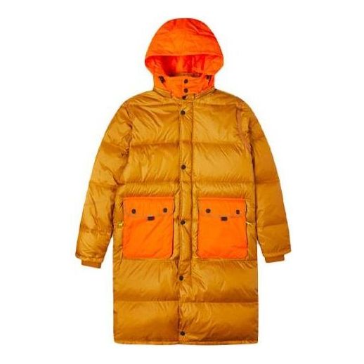 Converse Counter Climate Long Down Jacket 'Wheat' 10021952-A01