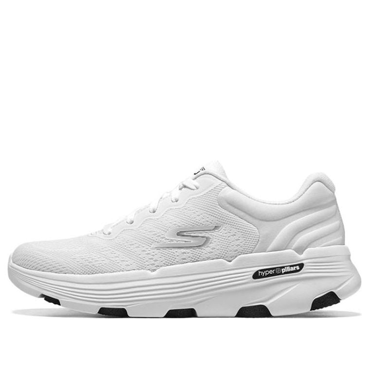 (WMNS) Skechers Go Run 7.0 Driven 'Grey White' 129335-WBK