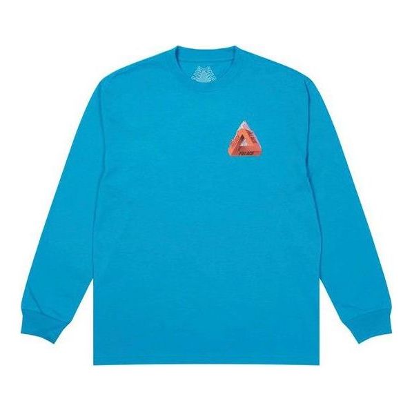 Palace FW21 Chapping Long Sleeve Petrol 'Blue' P21LS015