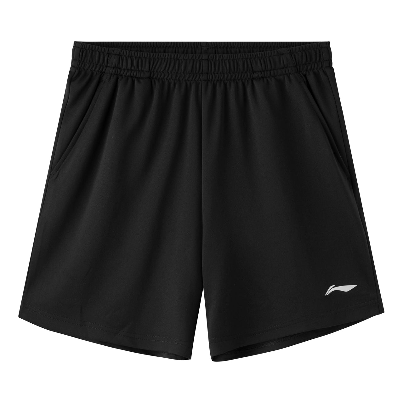 Li-Ning Logo Table Tennis Knit Shorts 'Black' AKYT063-4