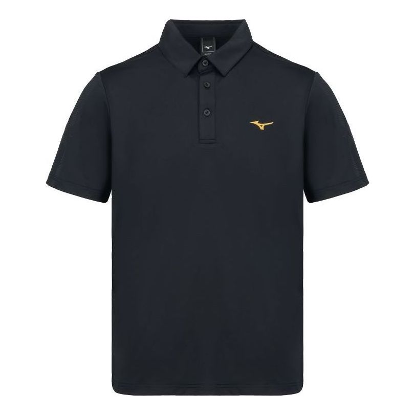 Mizuno Quick Dry Polo Shirt 'Black' P2CC23Z5