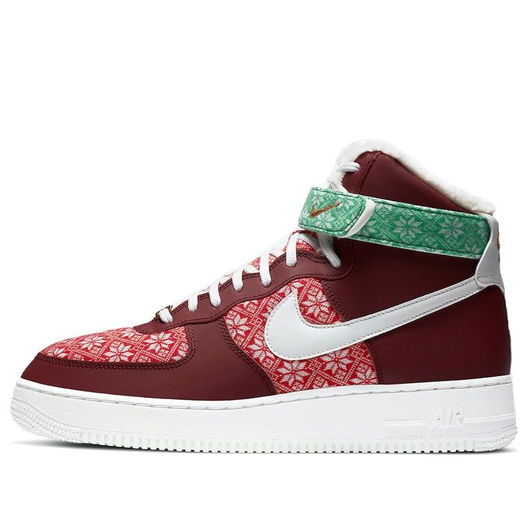 Nike Air Force 1 High 'Christmas Sweater' DC1620-600