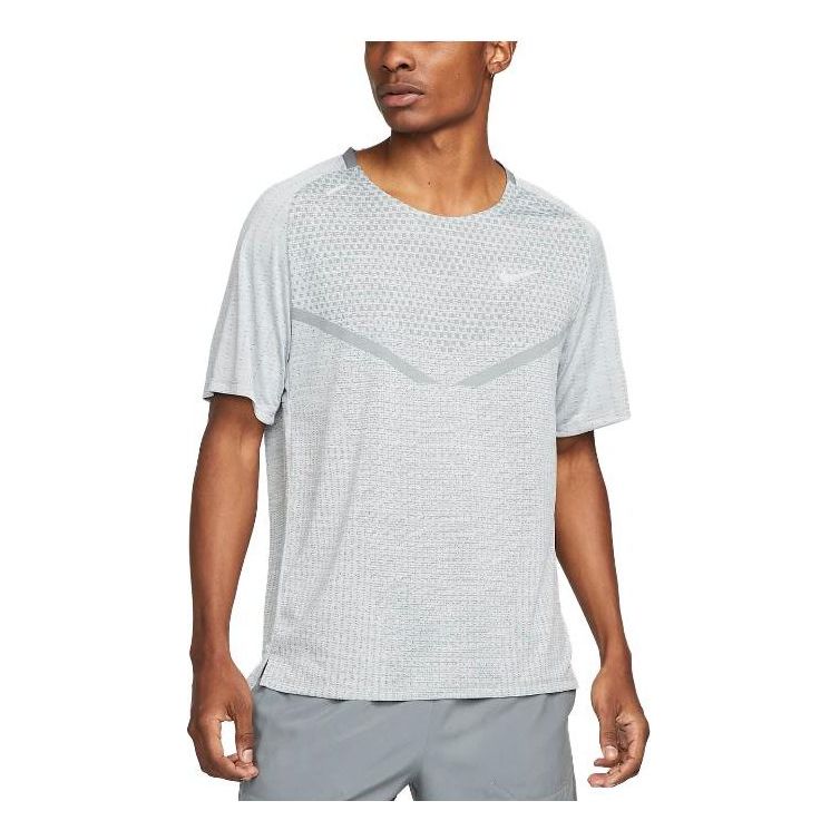 Nike Tech Knit Ultra Short-Sleeve 'Silver' DM4753-084