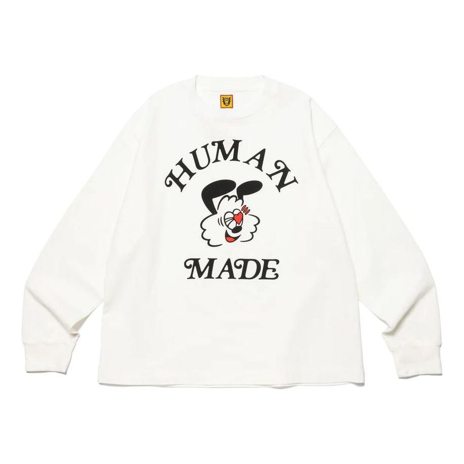 HUMAN MADE x Girls Don't Cry GDC White Day Long Sleeve T-shirt 'White' XX25CS002