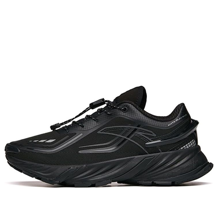 (WMNS) ANTA Running Series Low 'Trail Professional Shockproof Non-Slip Wear-Resistant Black' 122145525-4