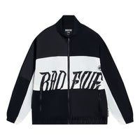 Li-Ning BadFive Logo Color Block Jacket 'Black White' AFDT061-3
