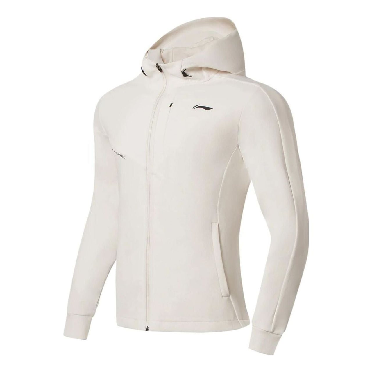 Li-Ning Training Logo Printing Jacket 'Cream White' AWDS627-9