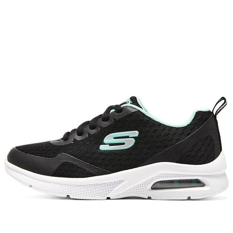 (GS) Skechers BOBS Squad Air - Sweet Encounter 'Black Turquoise' 302378L-BLK