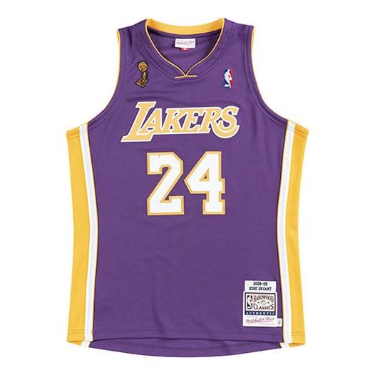 Mitchell & Ness NBA Kobe Bryant Los Angeles Lakers 2008/09 Authentic Jersey #24 AJY4EL18017-LALPURP08KBR
