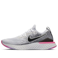 (WMNS) Nike Epic React Flyknit 2 'Oreo Pink' BQ8927-103