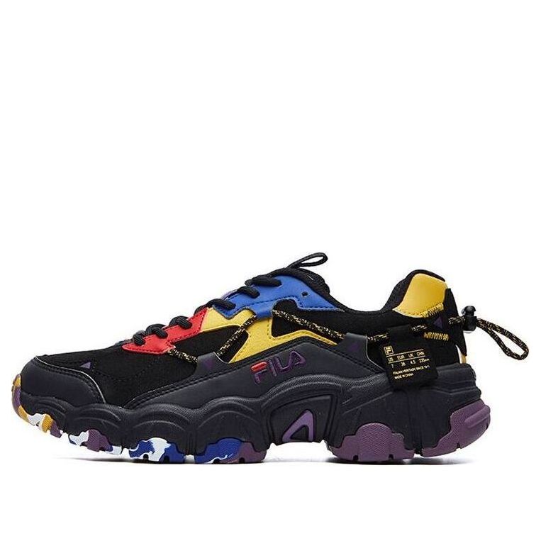 (WMNS) Fila Fusion Fluid 'Black Orange' T12W115205FBL