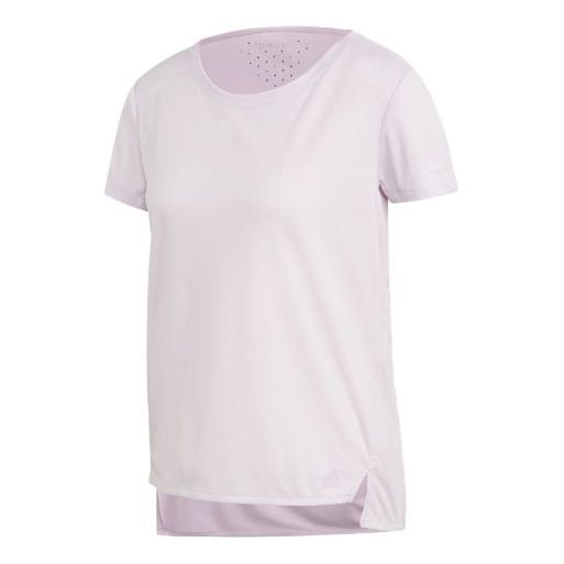 (WMNS) adidas Climachill Training Sports Round Neck Short Sleeve 'Pink' EI6384