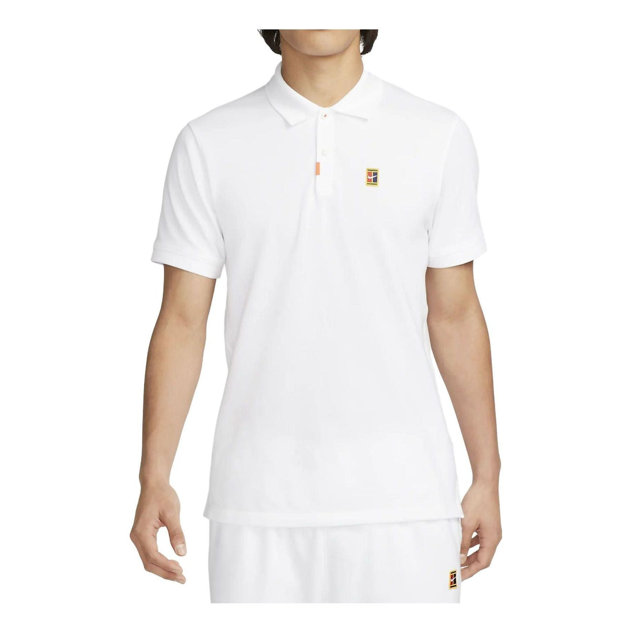 Nike Polo Dry-Fit Heritage Slim T-shirt 'White' DA4380-101