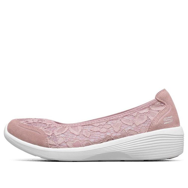 (WMNS) Skechers Arya Low-Top Loafers Pink 66666292-MVE