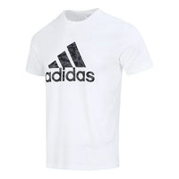 adidas Camo Short Sleeve Tee 'White' HA7212