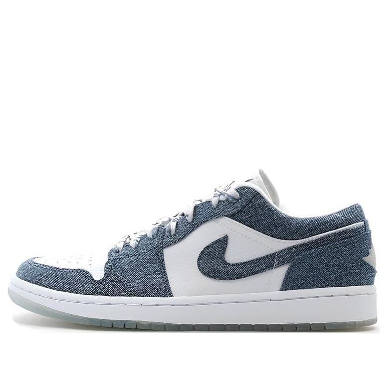 (WMNS) Air Jordan 1 Retro Low 'Canvas White Denim' 315921-141