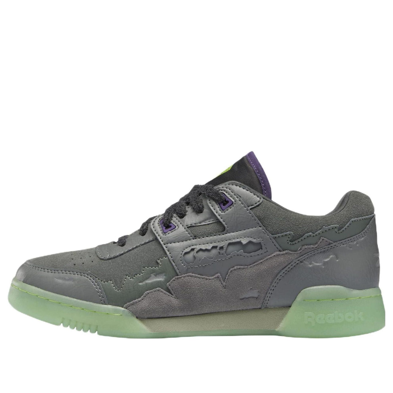 Reebok DC Workout Plus Shoes 'Essential Grey / Free Green' HQ4575