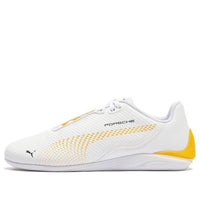 PUMA Porsche Legacy Drift Cat Decima Driving Shoes 'White yellow' 308257-02