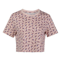 (WMNS) Nike AS W Nike Sportswear Tee CROP SUMMER FUN 2 WASHED CORAL CU9698-664