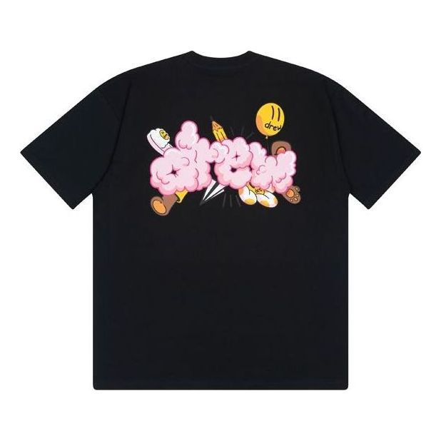 Drew House Doodle Joy T-shirt 'Black' DR-SS22-236