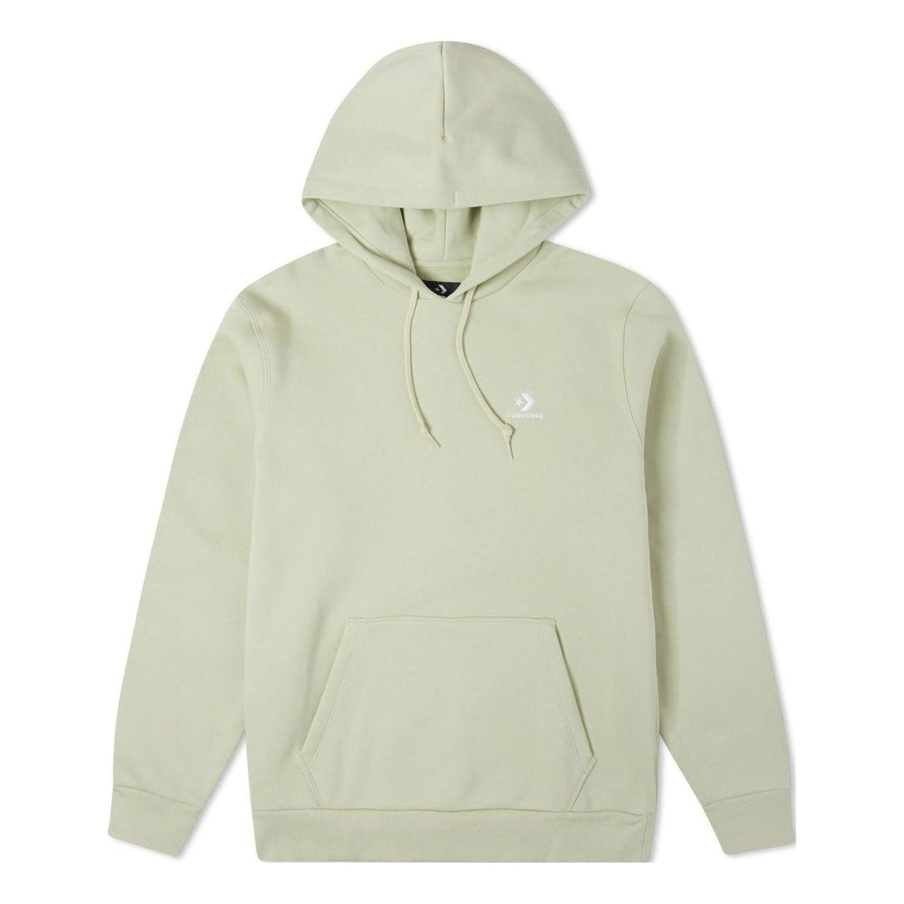 Converse Embroidered Star Chevron Pullover Hoodie 'Green' 10019923-A30