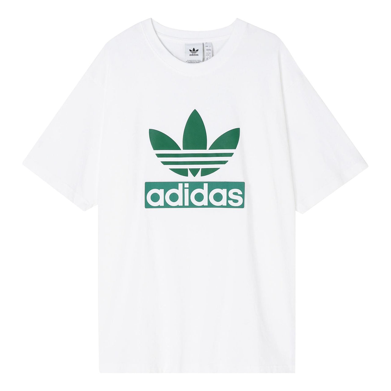 adidas originals Logo Round Neck Short Sleeve Tee For Men White H09346