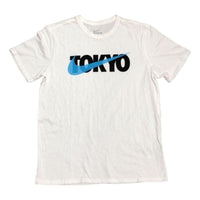 Nike Tokyo T-Shirt 'White Blue' 838973-100