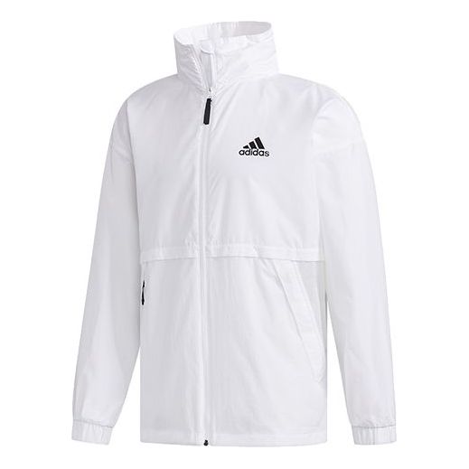 Men's adidas Outdoor Sports Jacket White FM7518