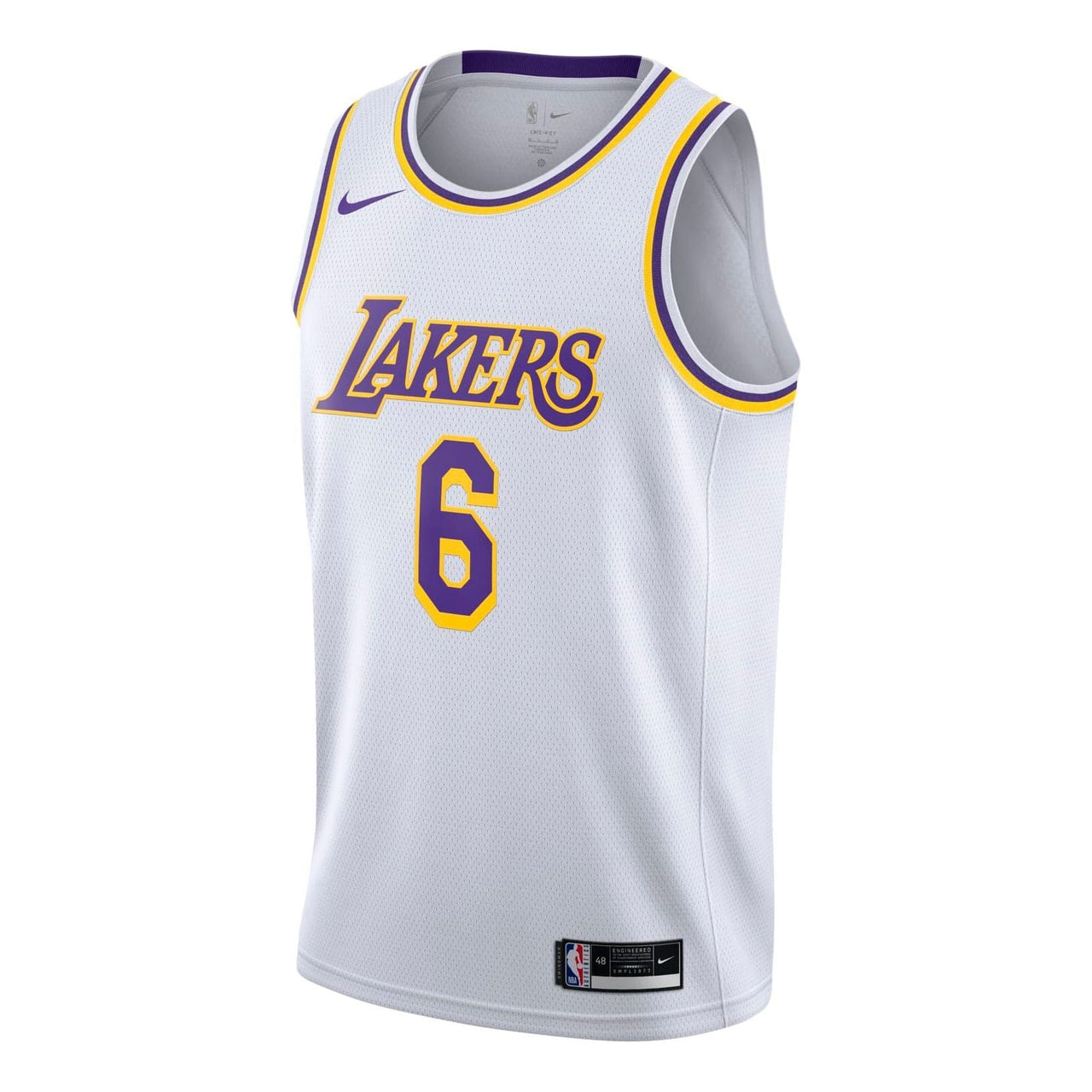Nike x NBA LA Lakers Jerseys 'LeBron James 6' CW3595-103