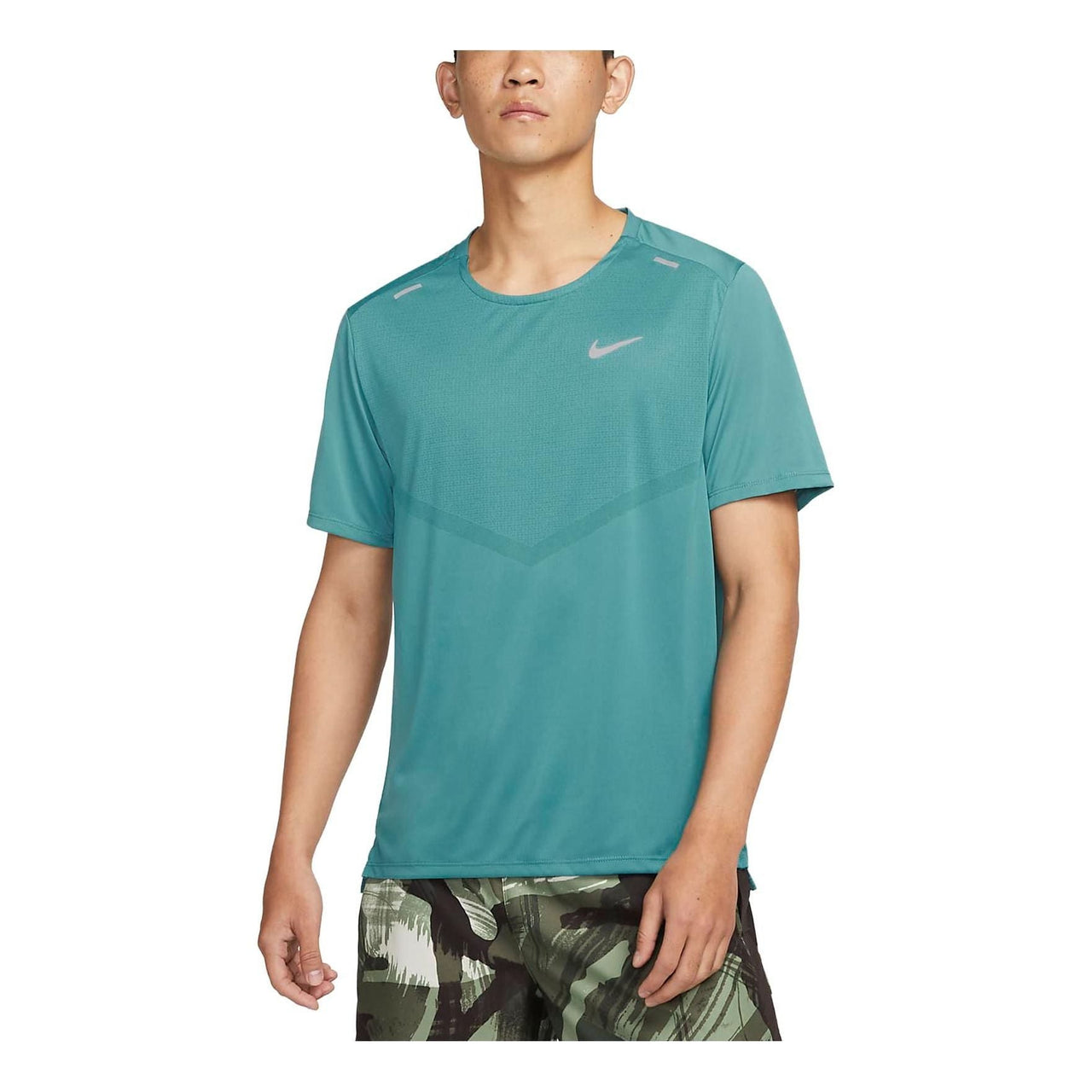Nike Dri-FIT Rise 365 Short Sleeve Running Top 'Green' CZ9185-379